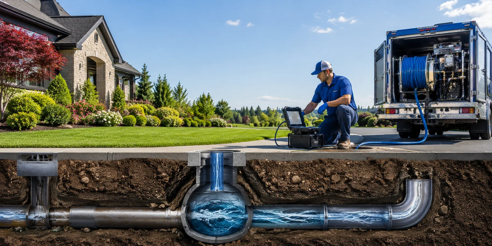 Drainage restoration information for Farmington, WV